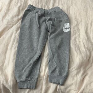 Nike Kids Charcoal Gray Sweatpants